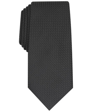 Men's Slim Textured Tie, Created for Macy's  