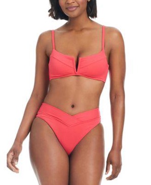 Women's V-Wire Bralette Bikini Top & Bottoms, Created for Macy's