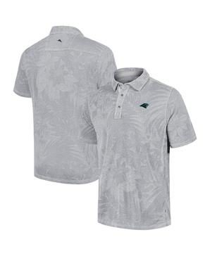 Men's Gray Carolina Panthers Sport Santiago Paradise Polo