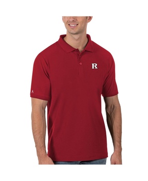 Men's Scarlet Rutgers Scarlet Knights Legacy Pique Polo Shirt