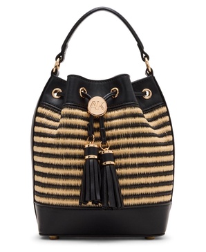Convertible Strap Small Bucket Bag