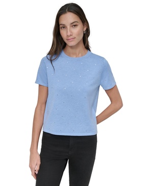Women's Studded Short-Sleeve T-Shirt