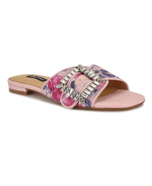 Women's Laniey Embellished Flat Slide Sandals