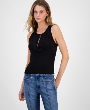 Women's Aubrey Keyhole Sleeveless Top