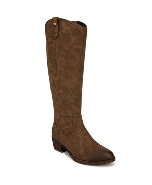 Zoya Knee High Western Boots