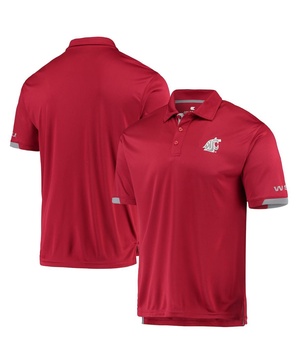Men's Crimson Washington State Cougars Santry Polo Shirt