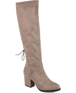 Women's Leeda Lace Up Detail Knee High Boots