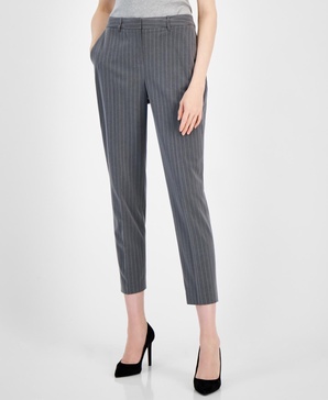 Women's Classic Pinstripe Trousers