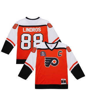 Men's Eric Lindros Orange Philadelphia Flyers 1996-97 Power Play Jersey