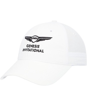 Women's White Genesis Invitational Marion Adjustable Hat