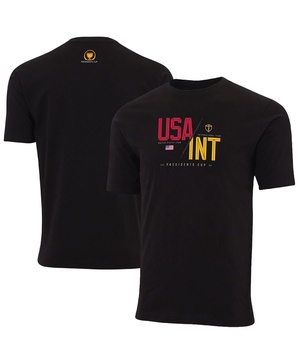 Men's Black 2024 Presidents Cup Pembroke T-shirt