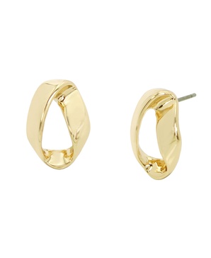 Sculptural Twisted Stud Earrings