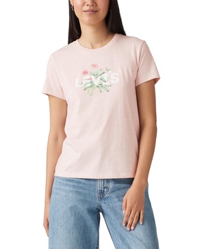 Women's Perfect Graphic Logo Cotton T-shirt