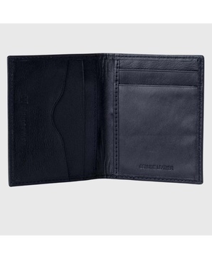 Men's RFID Blocking Slim Business Card Case Leather Front Pocket Wallet