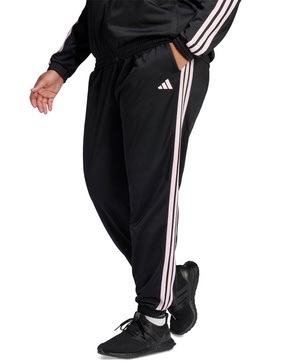 Plus Size Tricot 3-Stripes Track Pants
