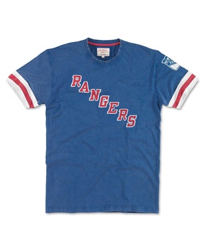 Men's Blue New York Rangers Remote Control T-Shirt