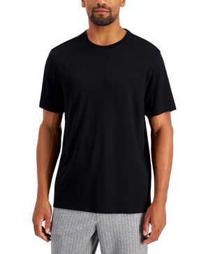 Men's Solid Supima Blend Crewneck T-Shirt, Created for Macy's 