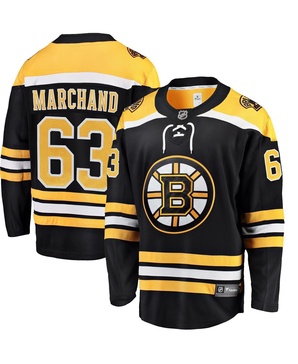 Men's Brad Marchand Black Boston Bruins Home Breakaway Jersey