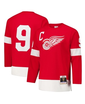 Men's Gordie Howe Red Detroit Red Wings 1960-61 Power Play Jersey