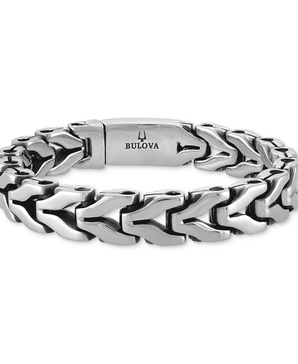 Men's Icon Stainless Steel Link Bracelet