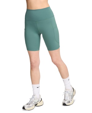 Women's One High-Waisted Side-Pocket 8" Bike Shorts