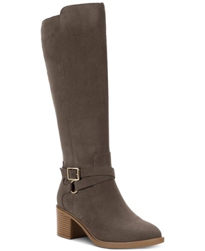 Women's Uticaa Belt Heel Boots, Created for Macy's