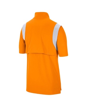 Men's Tennessee Orange Tennessee Volunteers Coach Short Sleeve Quarter-Zip Jacket