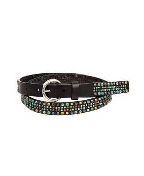 Women's Amazonite Leather Belt