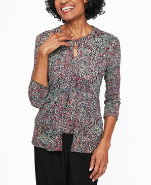 Printed Jacket & Tank Top