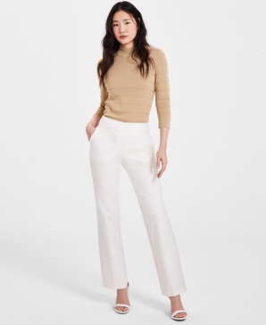 Women's Grace Mid Rise Straight-Leg Pants