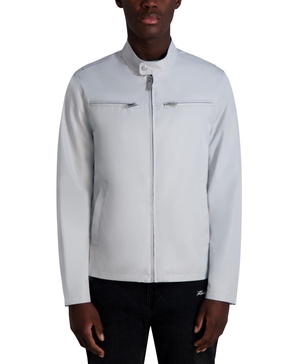 Men's Lightweight Band-Collar Jacket