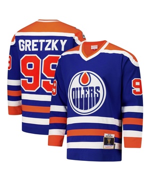Men's Wayne Gretzky Royal Edmonton Oilers 1979-80 Power Play Jersey