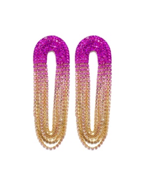 Hot Pink Ombre Loop Drops