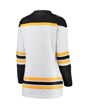 Women's White Boston Bruins Away Breakaway Jersey
