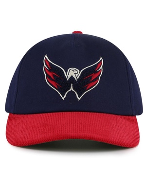 Men's Navy/Red Washington Capitals Burnett Adjustable Hat