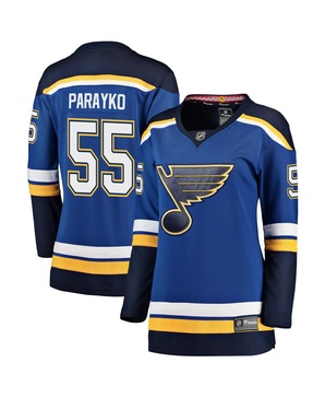Women's Colton Parayko Blue St. Louis Blues Breakaway Player Jersey
