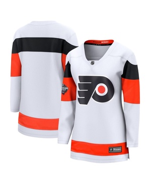 Women's White Philadelphia Flyers 2024 NHL Stadium Series Breakaway Jersey