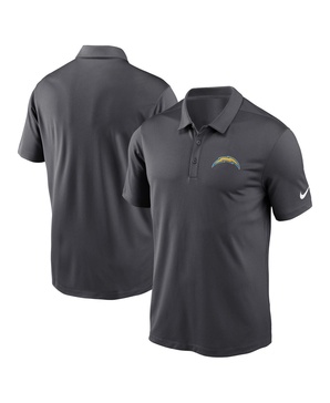 Men's Anthracite Los Angeles Chargers Franchise Performance Polo