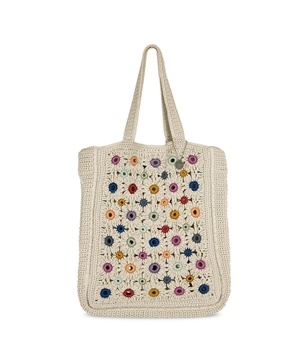 Women's Lanie Crochet Small Tote Bag