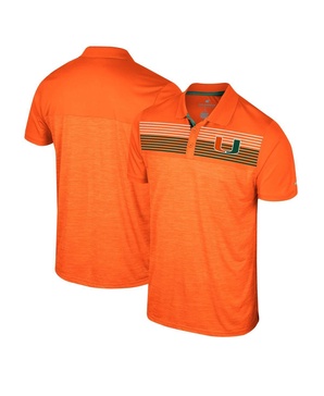 Men's Orange Miami Hurricanes Langmore Polo Shirt