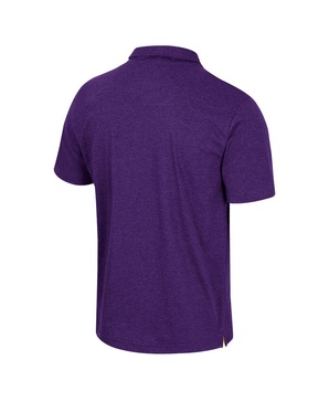 Men's Purple ECU Pirates No Problemo Polo Shirt