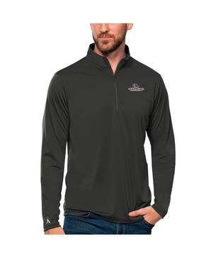 Men's Charcoal Gonzaga Bulldogs Tribute Quarter-Zip Top
