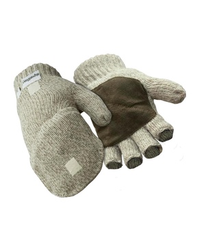 Premium Wool Convertible Mitt - Warm, Versatile Handwear for Extreme Cold