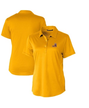 Women's Gold Arizona State Sun Devils Vault Prospect Textured Stretch Polo