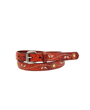 Women's Floral Breeze Leather Belt