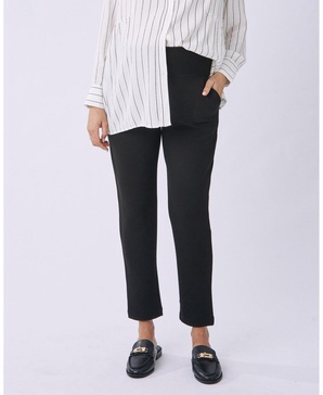 Maternity Angel Relaxed Black Work Pants