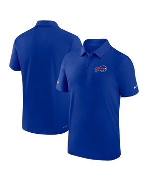 Men's Royal Buffalo Bills Sideline Coaches Dri-FIT Polo Shirt