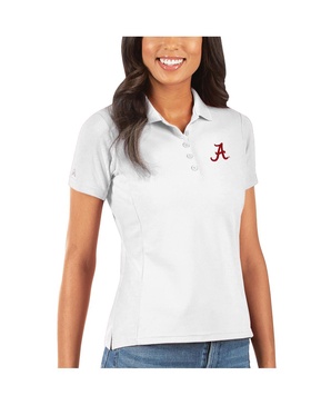 Women's White Alabama Crimson Tide Legacy Pique Polo