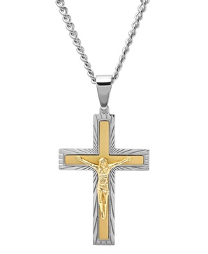 Men's Crucifix Pendant Necklace