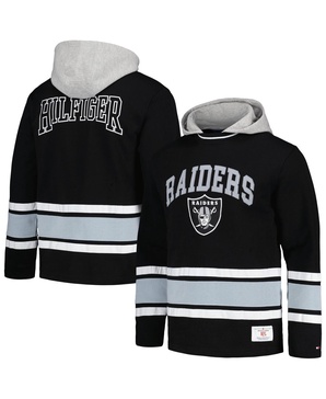 Men's Black Las Vegas Raiders Ivan Fashion Pullover Hoodie